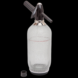 Glass Soda Syphon With Mesh