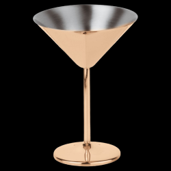 Martini glass Inox Copper 20cl