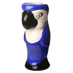 Ceramic Parrot Mug Blue 55cl