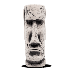 Tiki Slim Moai Stone 34 cl
