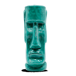 Tiki Slim Moai Ramin 34 cl
