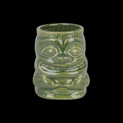 Tiki mug with handle