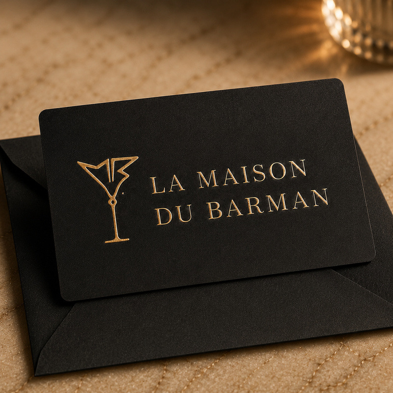 Carte cadeau premium La Maison du Barman.