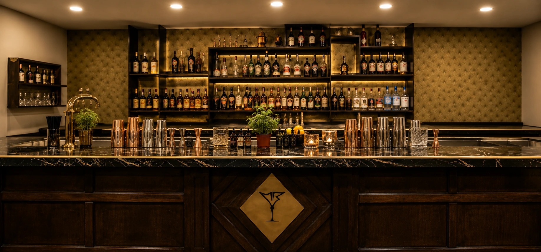 Le LAB adjacent de La Maison du Barman, espace lumineux dédié aux ateliers.
