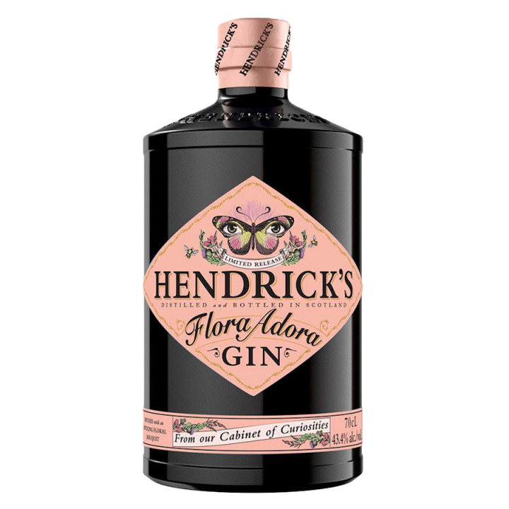 Gin Hendrick's Flora Adora 43.4% 70cl - Bouteille de gin premium aux fleurs printanières - La Maison du Barman