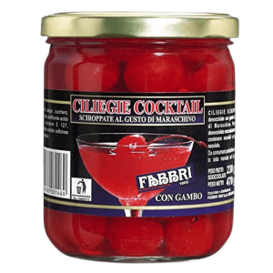 Cherries with Stems Fabbri 470g