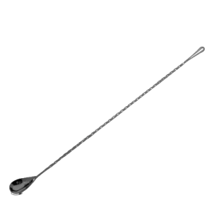 Cuillère à mélange teardrop 40cm noir