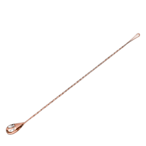 Cuillère à mélange teardrop 40cm cuivre