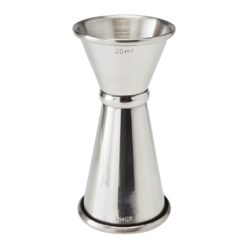 Doseur Japonais Argent Inox 20/40ml - La Maison du Barman