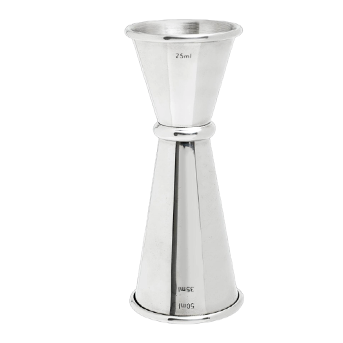 Doseur Japonais 25/50ml Argent (Japanese Jigger) - Acier Inoxydable - La Maison du Barman