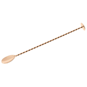 Bar Spoon Muddler Copper 28cm