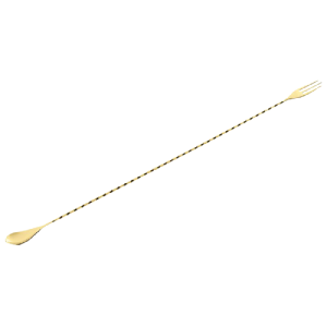 Cuillère à mélange trident or 50cm