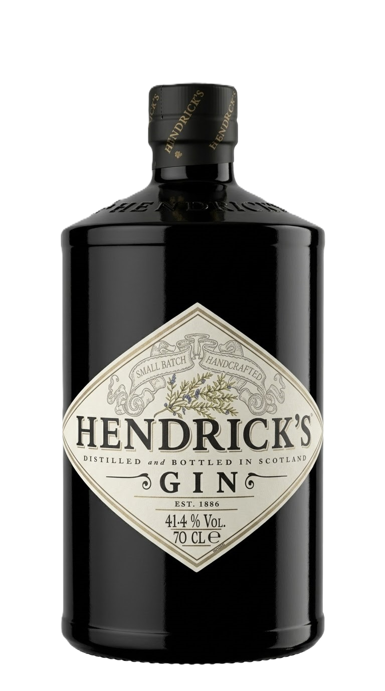Gin Hendrick's 41.4% 70cl - Bouteille de gin premium au concombre et à la rose - La Maison du Barman
