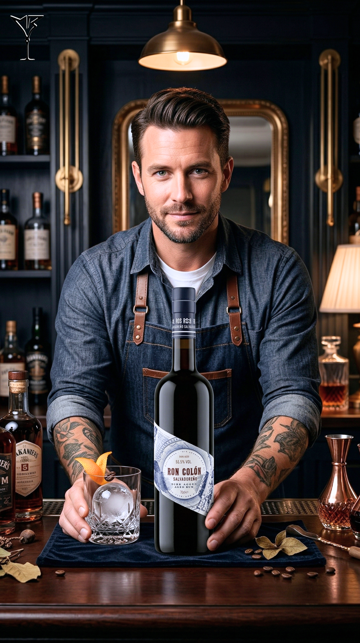 Rhum Ron Colón Salvadoreño Dark Aged 55.5% 70cl - Bouteille de rhum vieux salvadorien - La Maison du Barman
