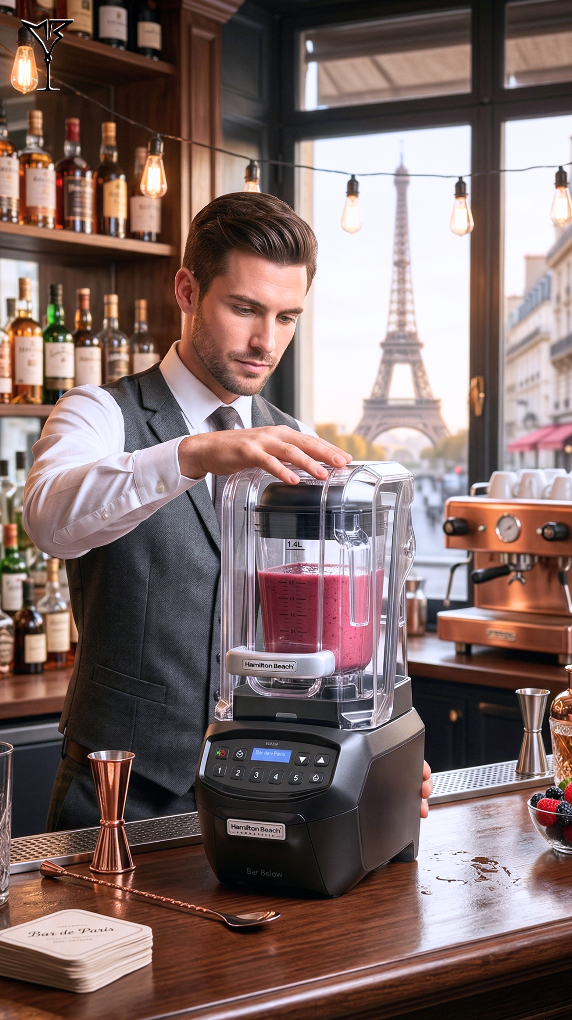 Blender Summit Edge Hamilton Beach Copolyester 1,4L - Mixeur professionnel pour bar - La Maison du Barman