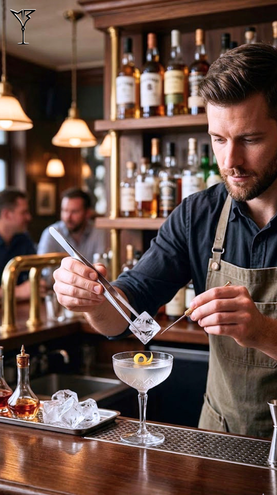 Pince Fine à Fruits 21,5cm - Pince de précision pour garnitures de cocktails - La Maison du Barman