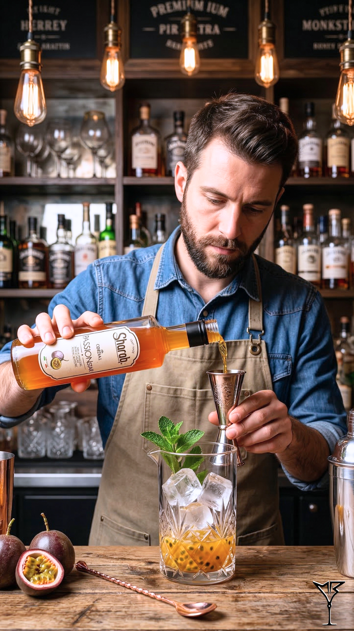 Cordial Sharab Violette 500ml - Bouteille de sirop artisanal à la violette - La Maison du Barman