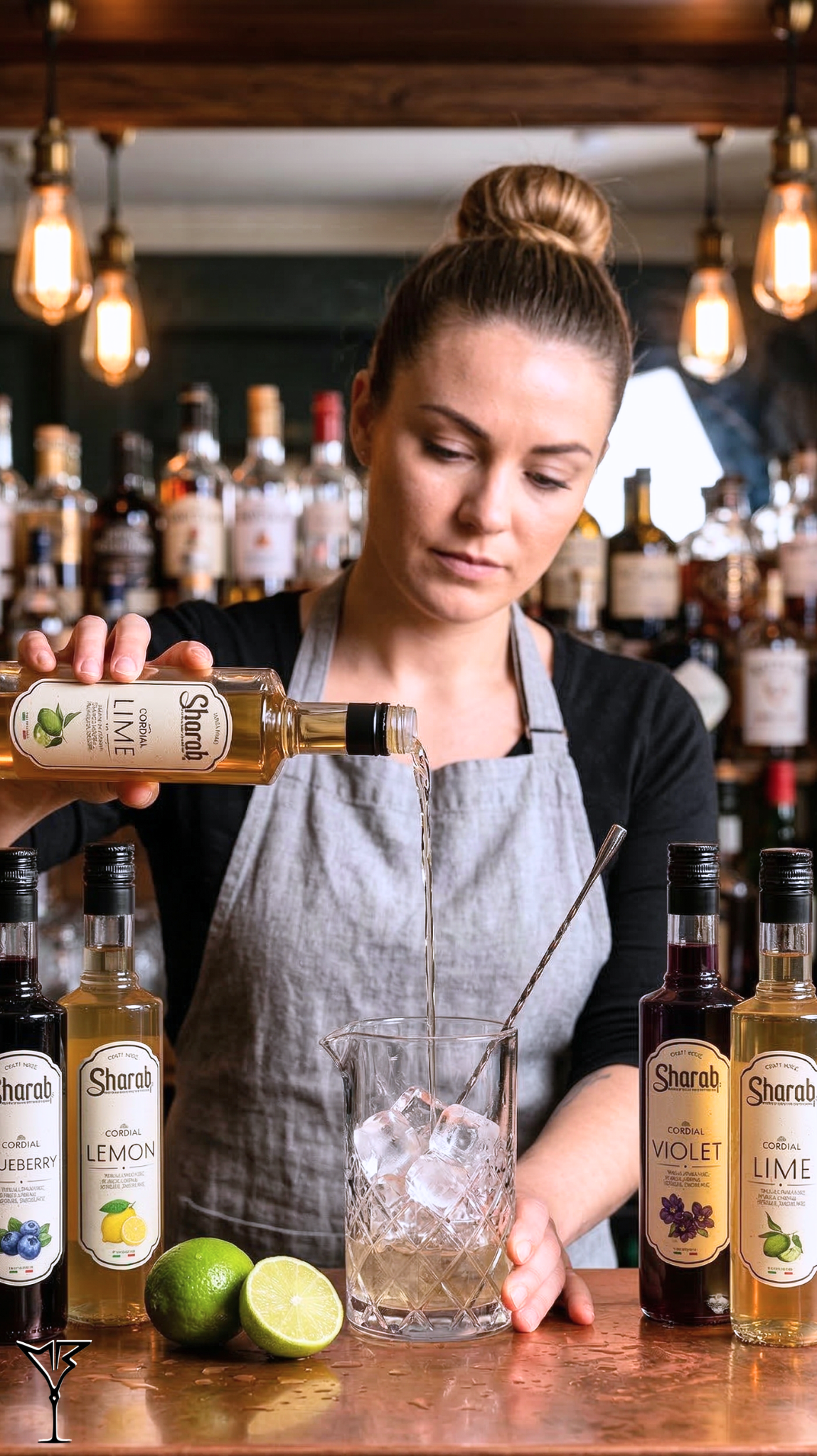 Cordial Sharab Citron Vert 500ml