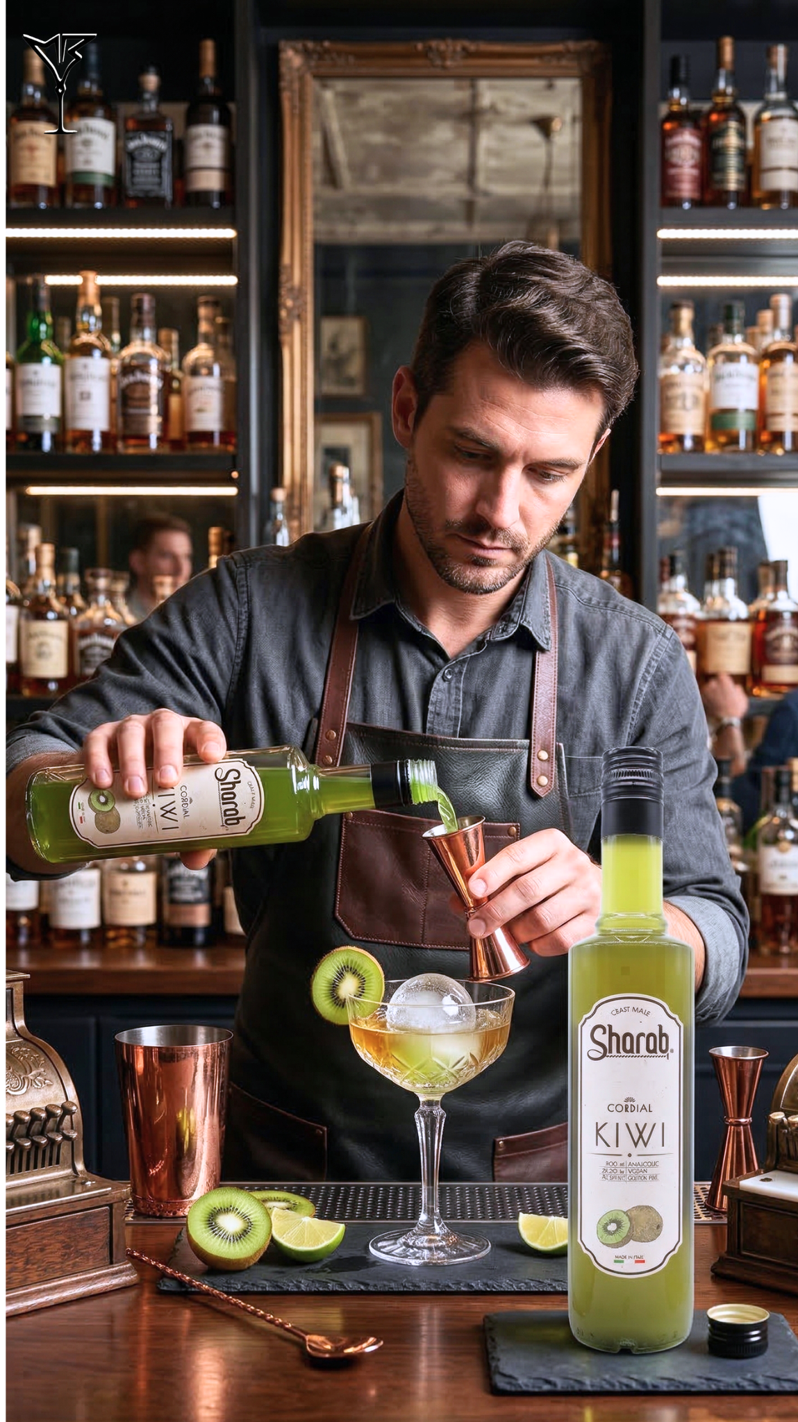 Cordial Sharab Kiwi 500ml (Kiwi Sharab Cordial)