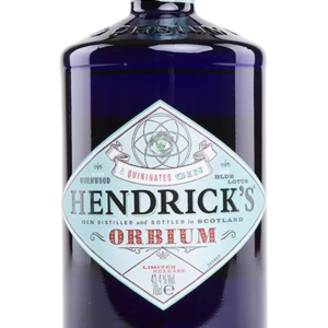 Gin Hendrick's Orbium 43.4% 70cl - Bouteille de gin premium au lotus bleu et absinthe - La Maison du Barman