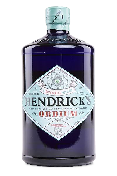 Gin Hendrick's Orbium 43.4% 70cl - Bouteille de gin premium au lotus bleu et absinthe - La Maison du Barman
