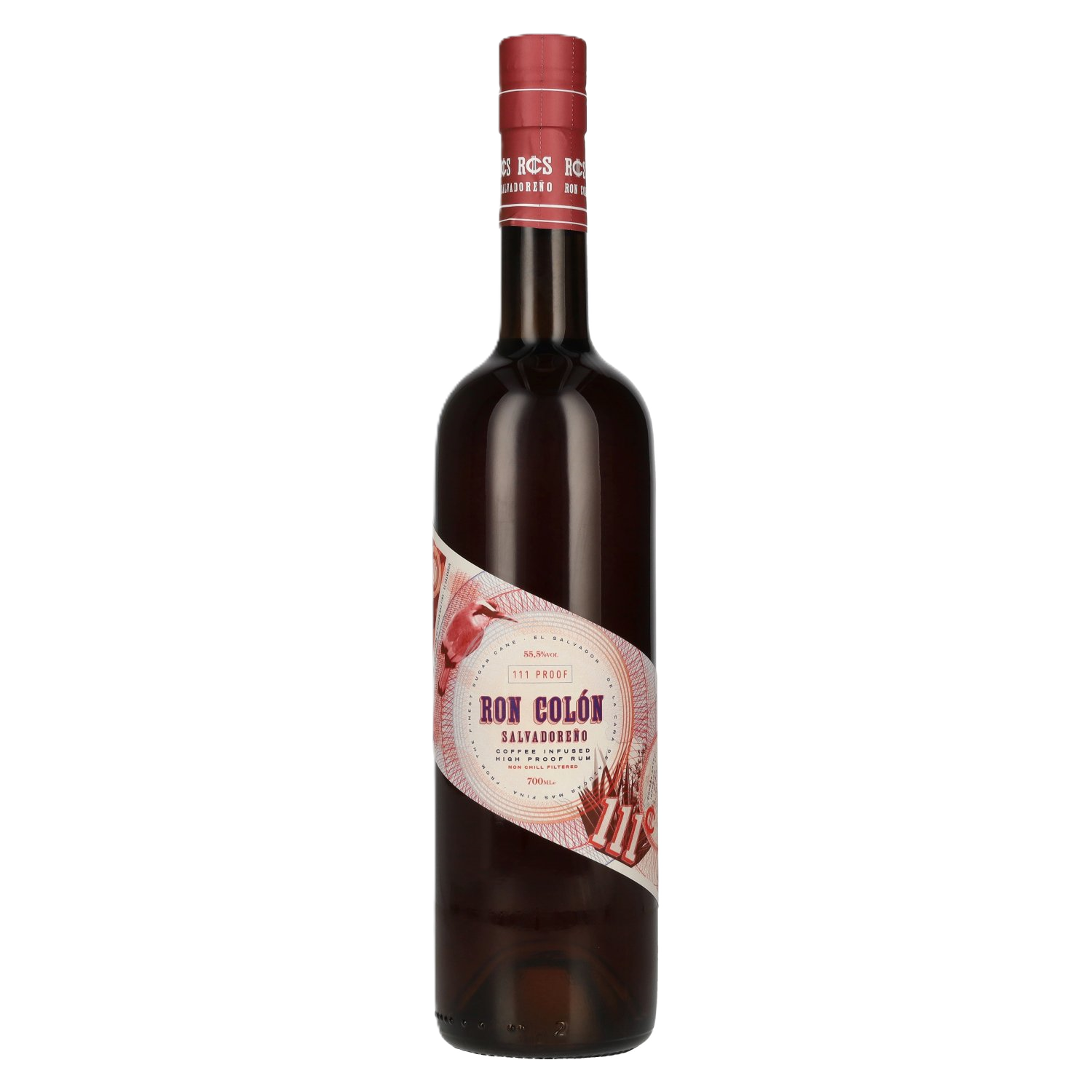Rhum Ron Colón Salvadoreño Coffee Infused 55.5% 70cl - Bouteille de rhum salvadorien infusé au café - La Maison du Barman