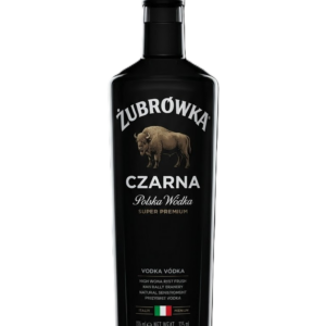 Vodka Zubrowka Czarna 40% 70cl - Bouteille de vodka polonaise noire premium - La Maison du Barman