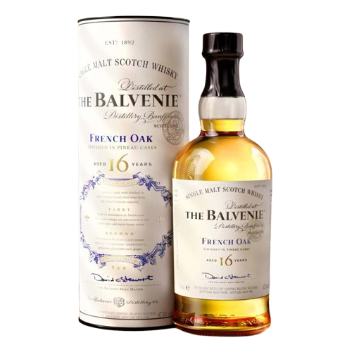 Whisky Balvenie 16 Ans French Oak 70cl - Bouteille de single malt écossais affiné en fûts de Pineau - La Maison du Barman