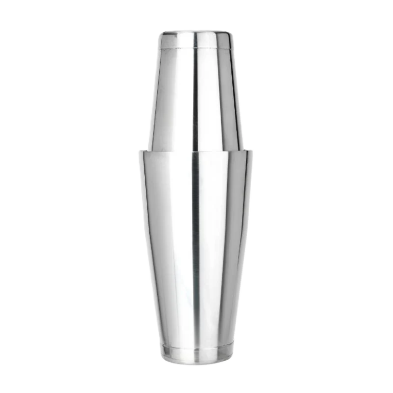Shaker Classic Boston Silver - Set de shaker boston classique en acier inoxydable argenté - La Maison du Barman
