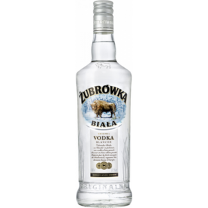 Vodka Zubrowka Biala 37.5% 70cl - Bouteille de vodka polonaise pure - La Maison du Barman