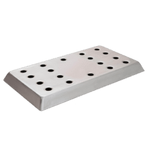 Aluminium Effect Drip Tray
