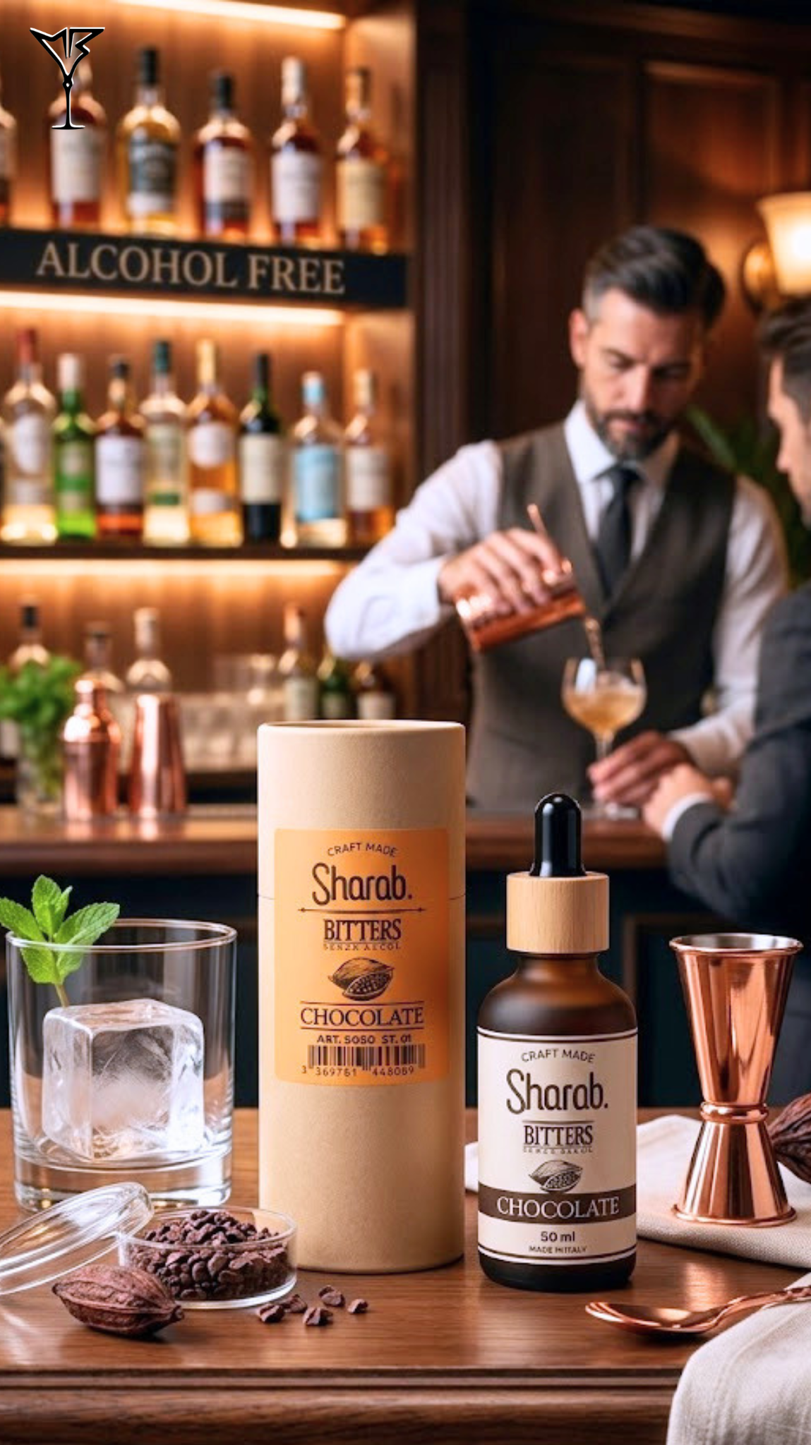 Bitter Chocolate Sans Alcool 50ml