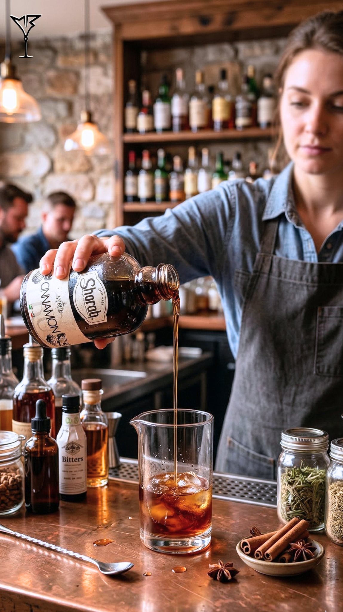 Sirop Sharab Cannelle 500ml - Bouteille de sirop artisanal à la cannelle - La Maison du Barman