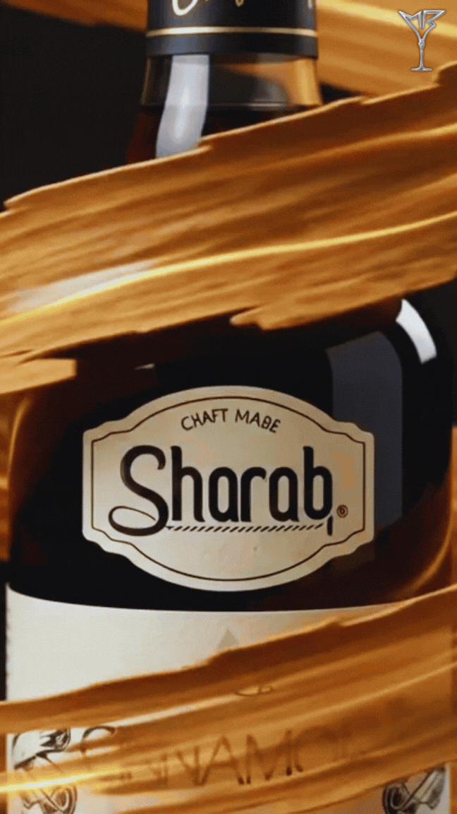 Sirop Sharab Cannelle 500ml - Bouteille de sirop artisanal à la cannelle - La Maison du Barman