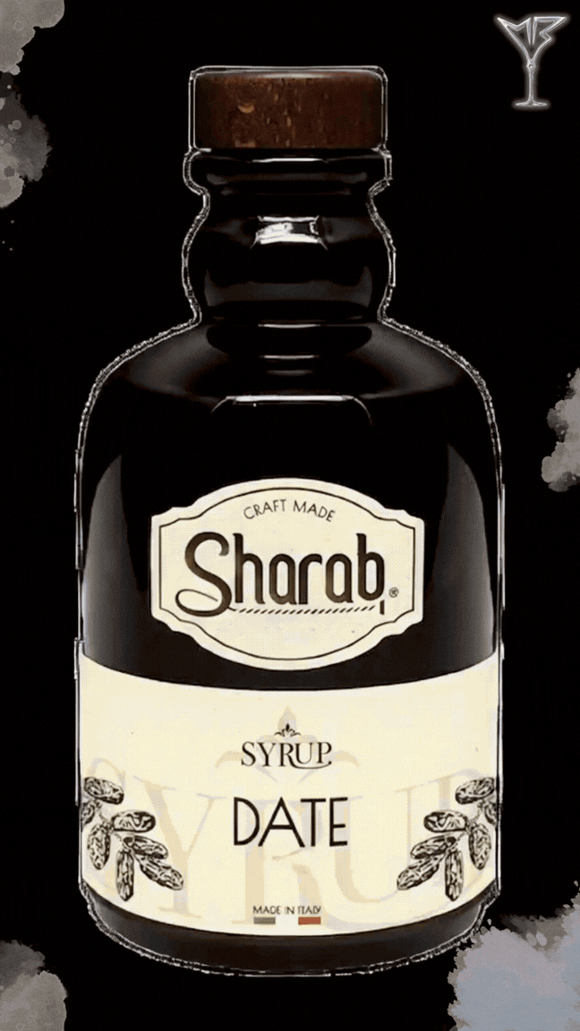 Sirop Sharab Datte 500ml - Bouteille de sirop artisanal à la datte - La Maison du Barman