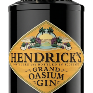 Gin Hendrick's Grand Oasium 43.4% 70cl - Bouteille de gin premium aux herbes exotiques - La Maison du Barman