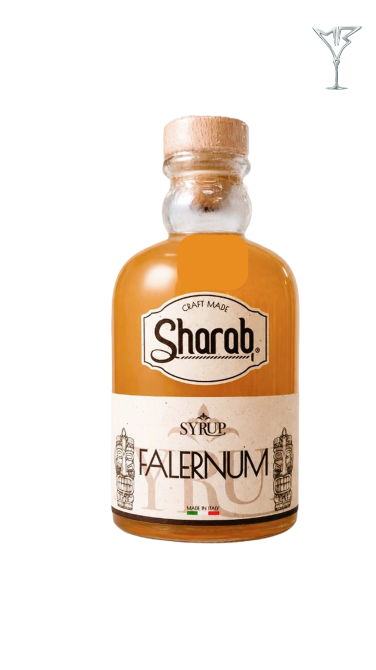 Sirop Sharab Falernum 500ml - Bouteille de sirop artisanal au falernum - La Maison du Barman