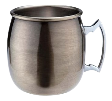 Mug Moscow Mule Antique Brass 500ml - Tasse arrondie laiton vieilli pour cocktail - La Maison du Barman