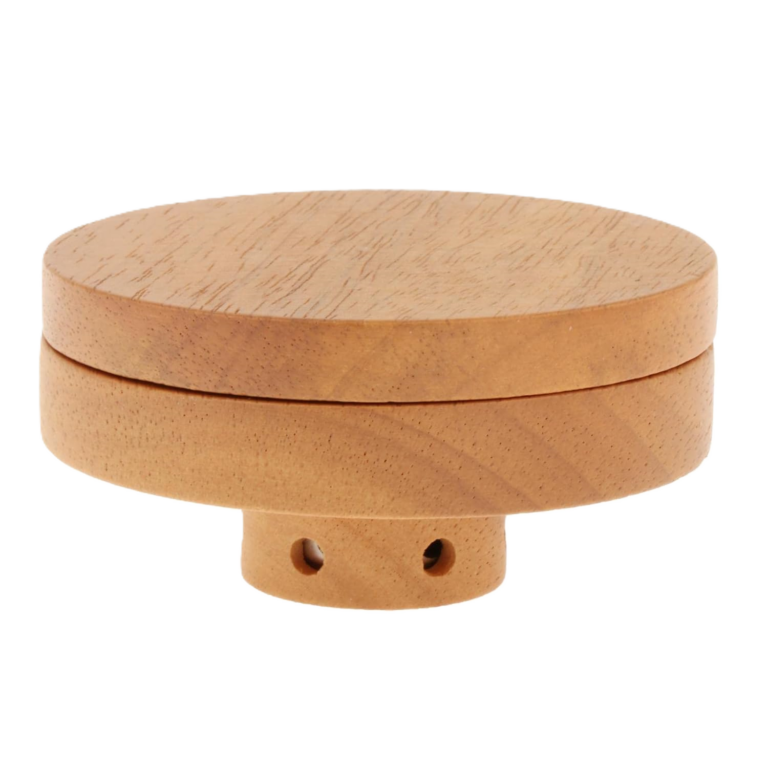 Fumoir Cocktail Smoking Round - Accessoire rond en bois pour fumer les cocktails - La Maison du Barman