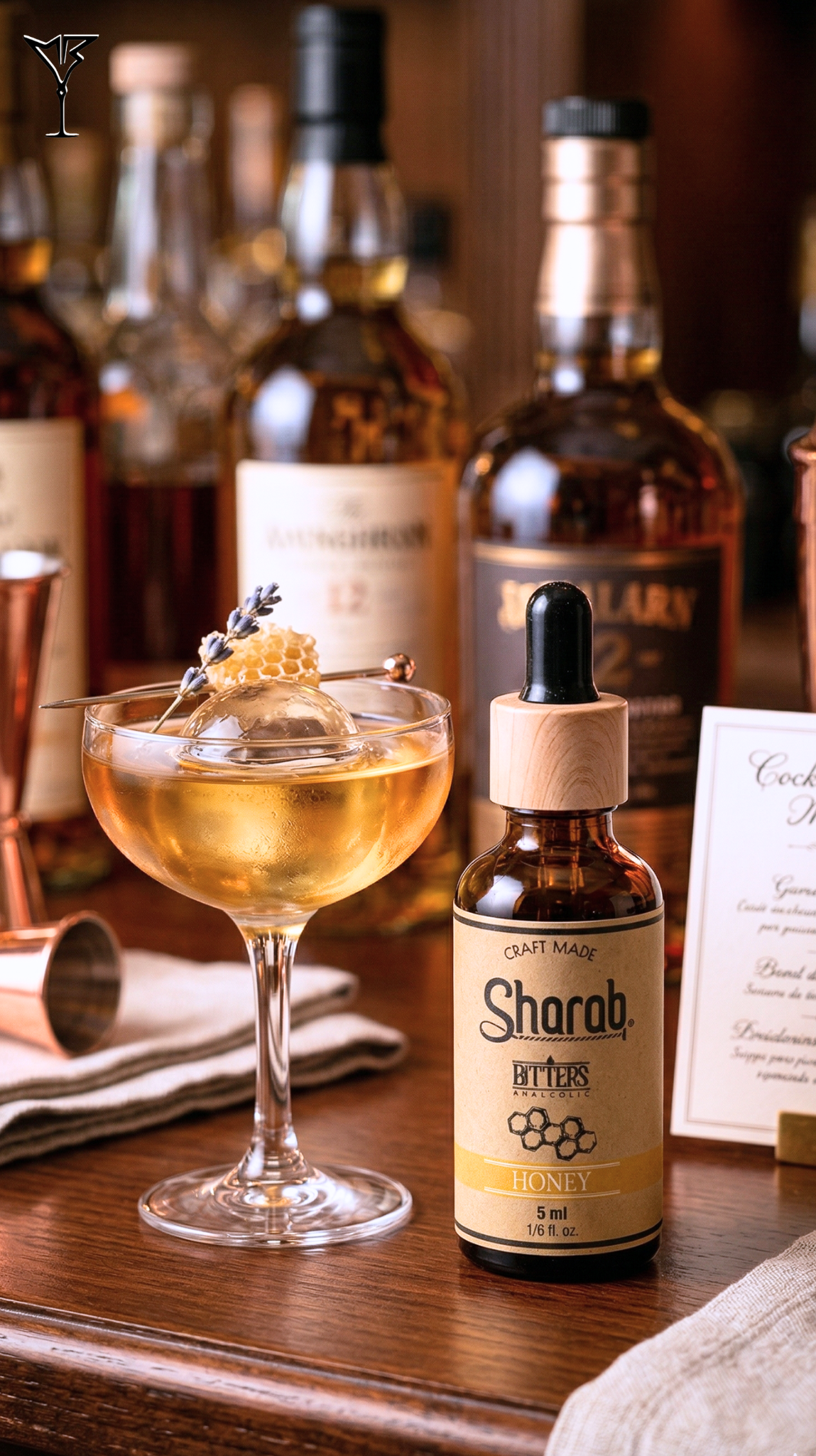 Bitter Sharab Honey Sans Alcool 50ml