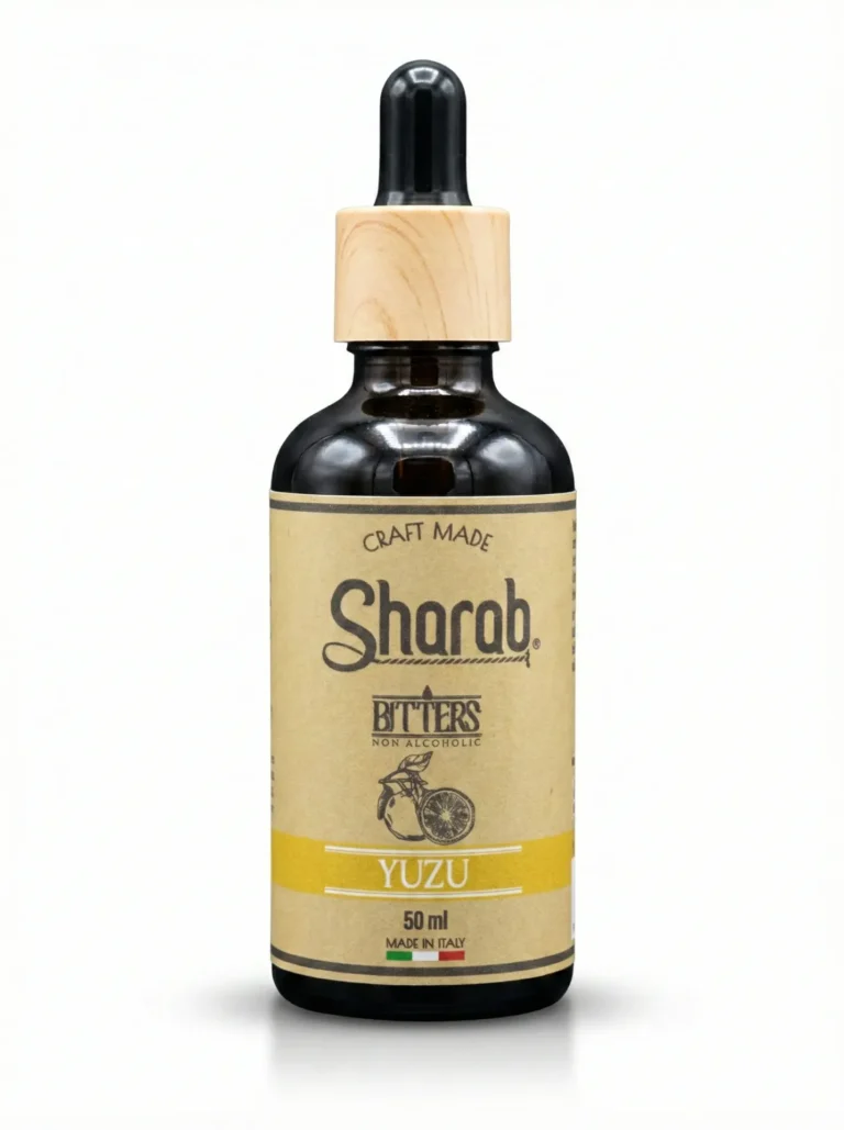 Bitter Sharab Yuzu 50ml (Alcohol Free Bitters) - Arôme yuzu citron japonais sans alcool - La Maison du Barman