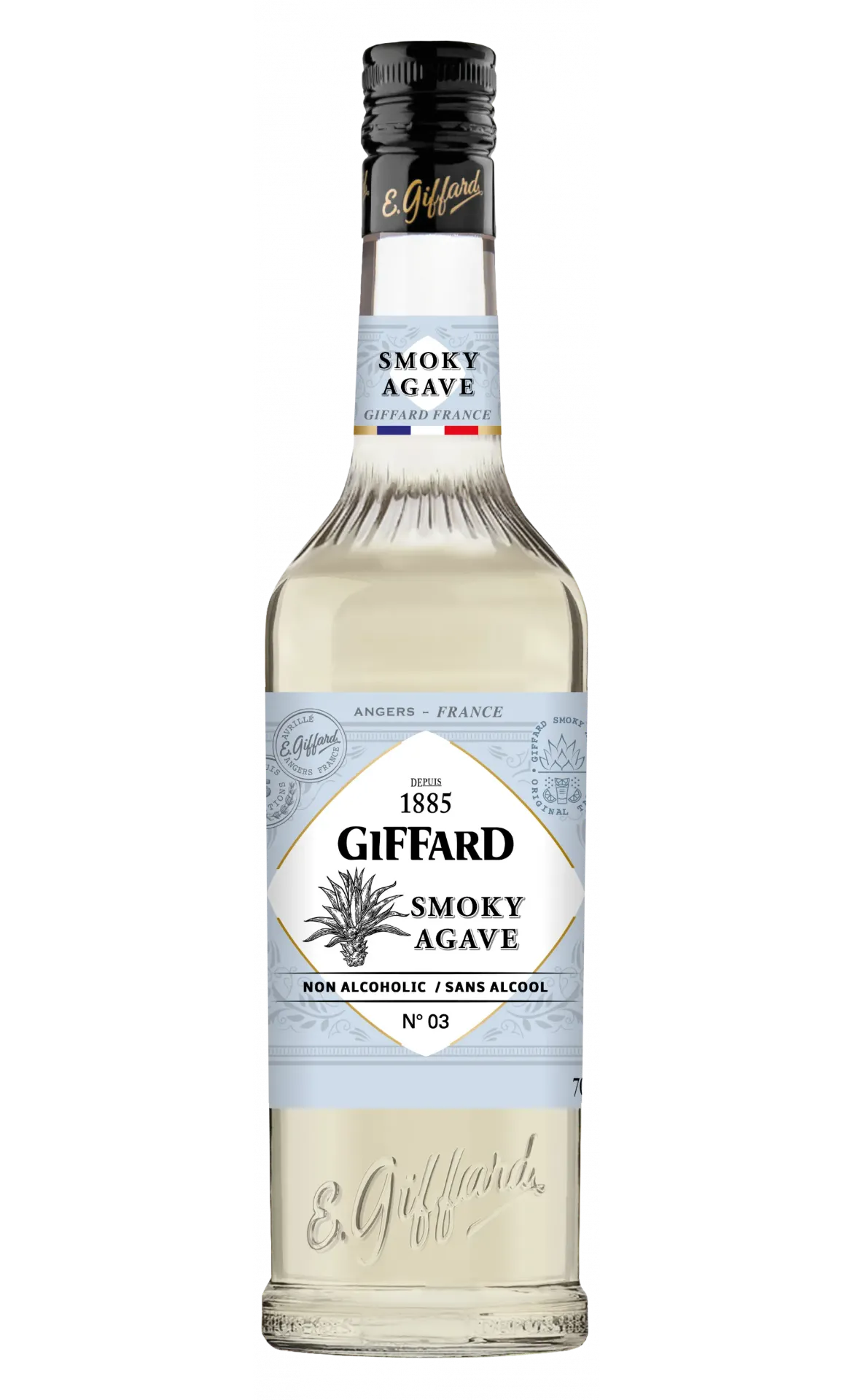 Smoky Agave Alcohol Free Giffard - Base cocktail sans alcool saveur Mezcal - La Maison du Barman