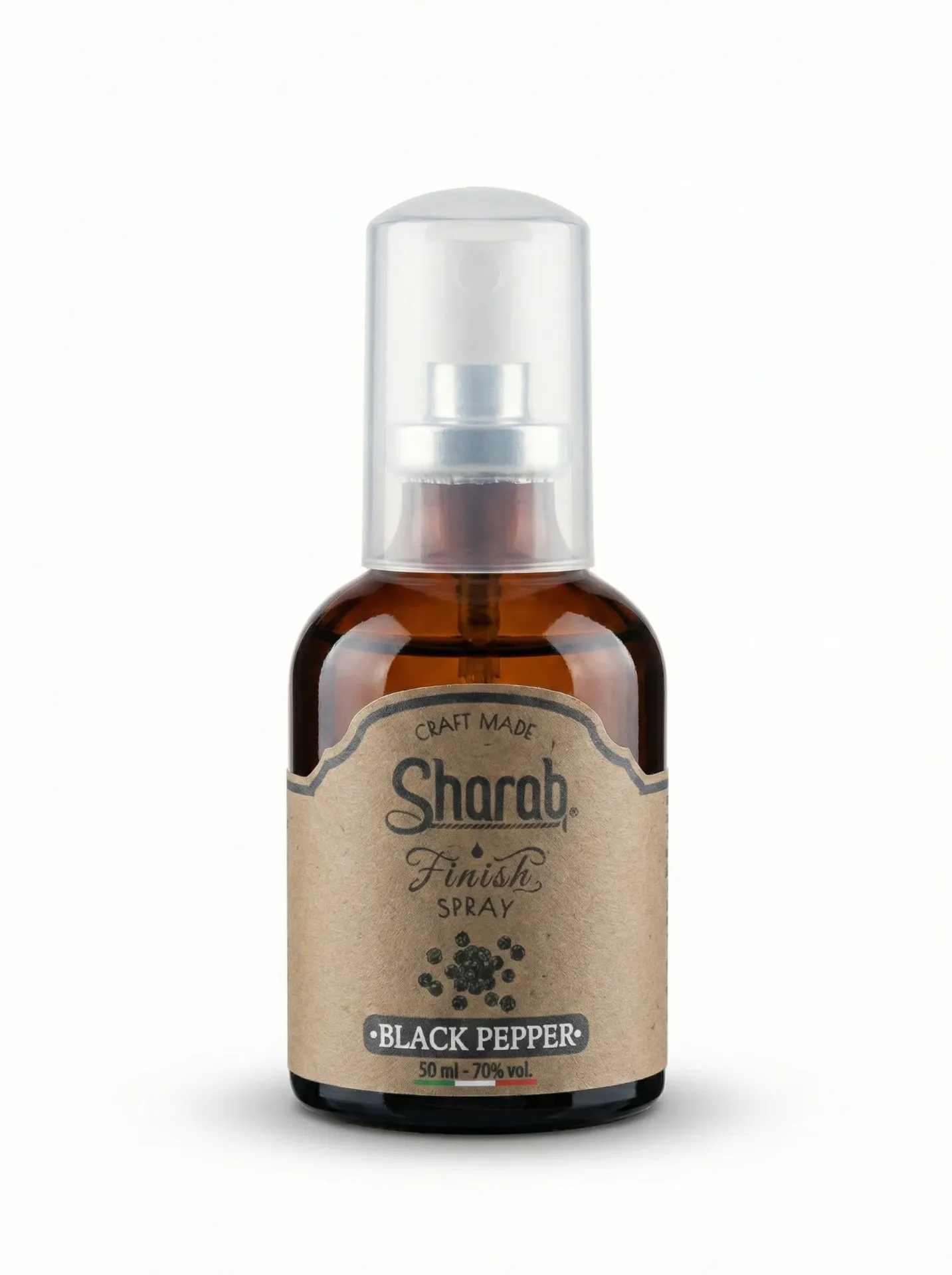 Cocktail Finish Black Pepper - Parfum alimentaire spray poivre noir - La Maison du Barman