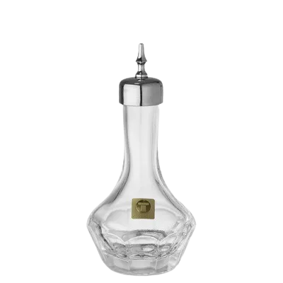 Bouteille à bitter Diamant 5cl - Flacon en verre taillé pour amers - La Maison du Barman