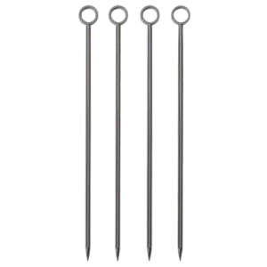 Pics à cocktail Noirs - Lot de 4 piques en métal pour décoration de cocktail - La Maison du Barman