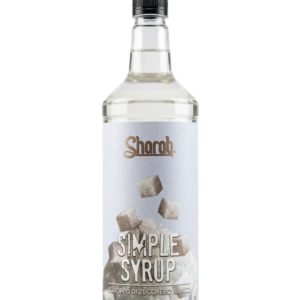Sirop Simple Sharab 1L - Bouteille de sirop de sucre liquide neutre - La Maison du Barman