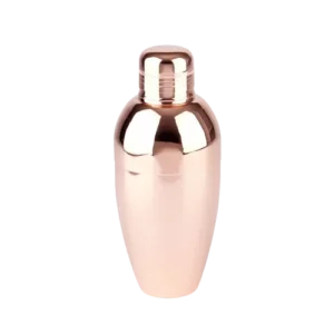 Shaker Kryos Cobbler Cuivre 480ml - Shaker à cocktail 3 pièces finition cuivrée - La Maison du Barman