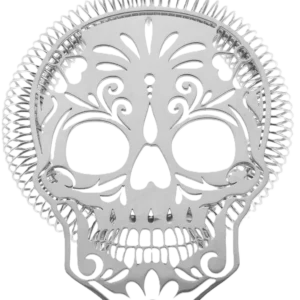 Passoire artistique en forme de crâne en acier inoxydable