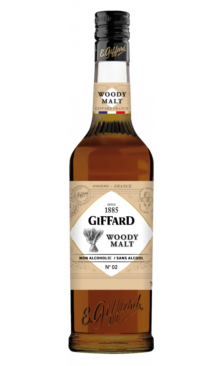 Spiritueux Sans Alcool Woody Malt 70cl Giffard - Bouteille de spiritueux malté sans alcool - La Maison du Barman