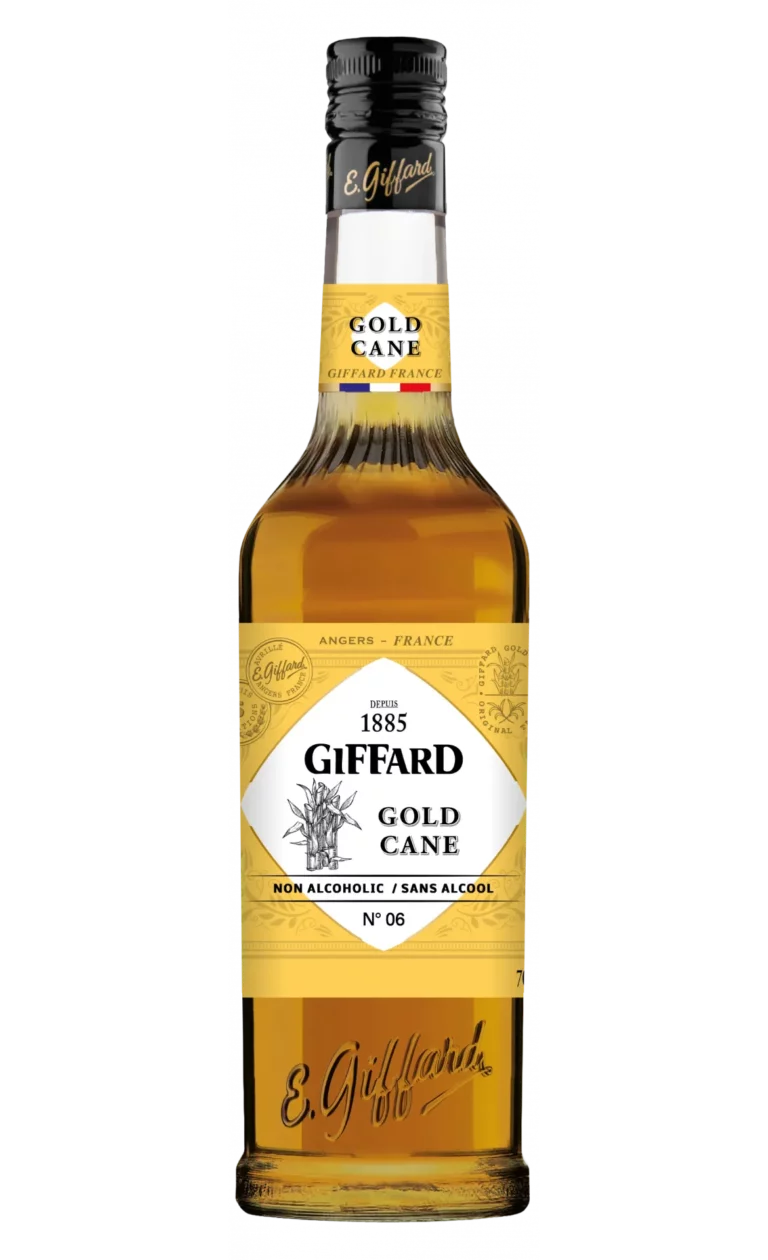 Spiritueux Sans Alcool Gold Cane Giffard - Bouteille alternative au rhum sans alcool - La Maison du Barman